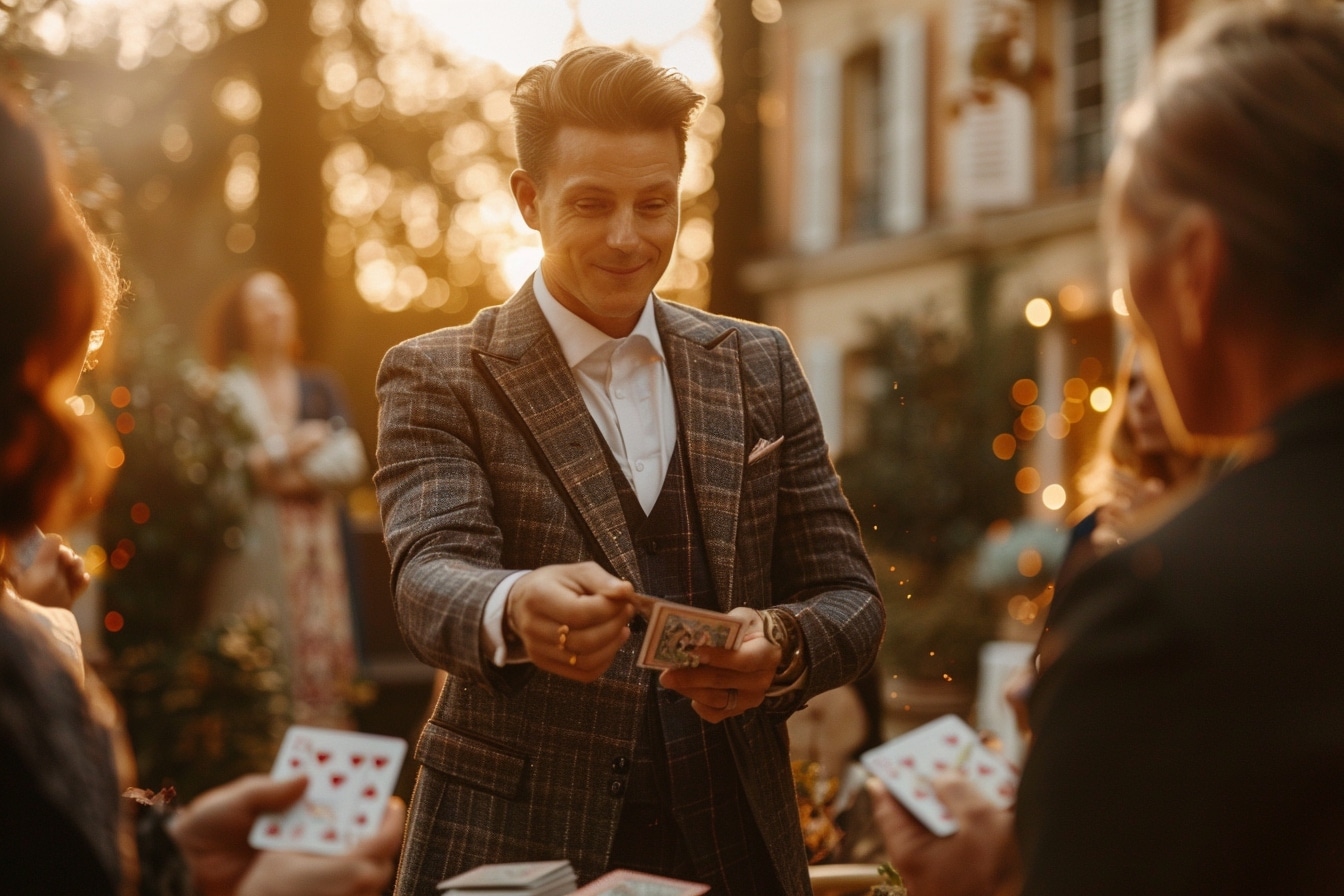 Embaucher un magicien pour se soulager du stress du mariage Embaucher un magicien pour se soulager du stress du mariage