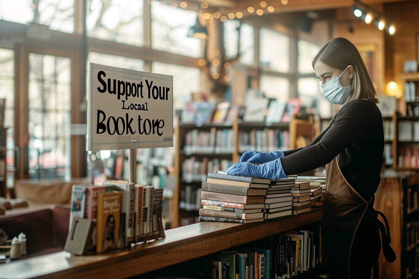Les librairies s’organisent pour continuer à vendre pendant le confinement Les librairies s’organisent pour continuer à vendre pendant le confinement