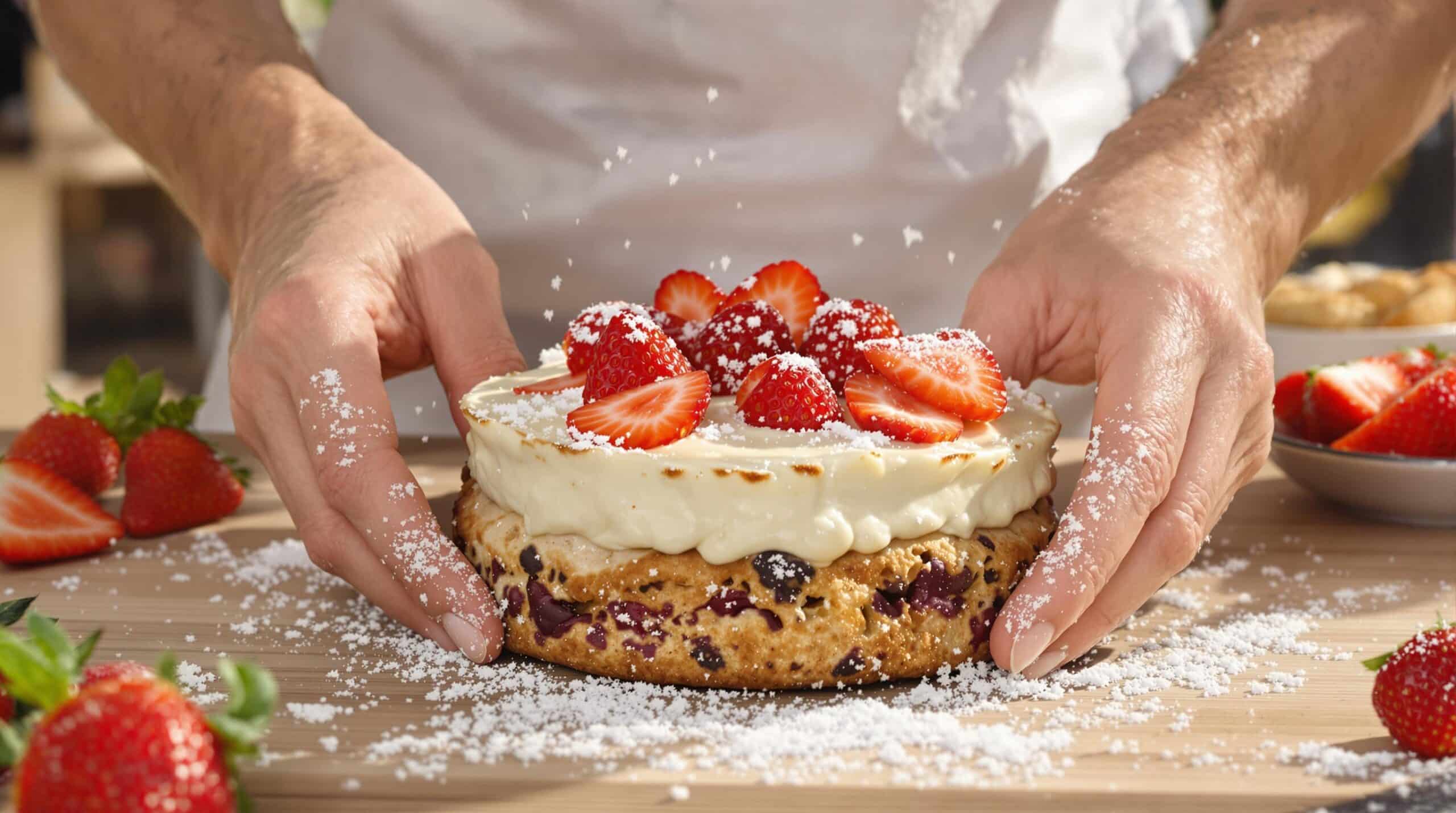 Dessert express aux fraises