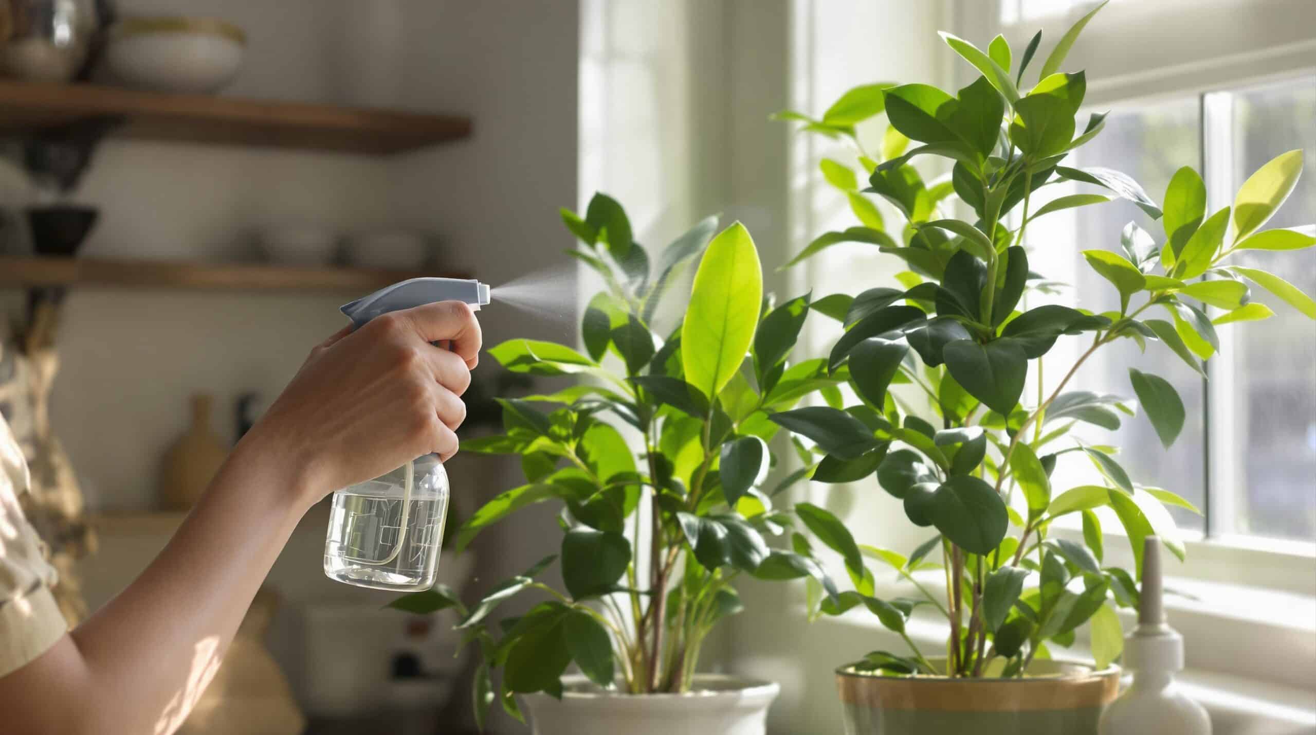 Bicarbonate de soude pour des plantes en forme