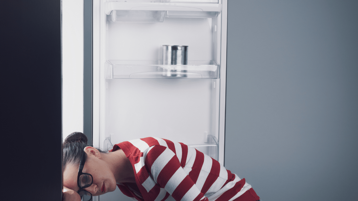 Odeur de frigo, la zone à nettoyer