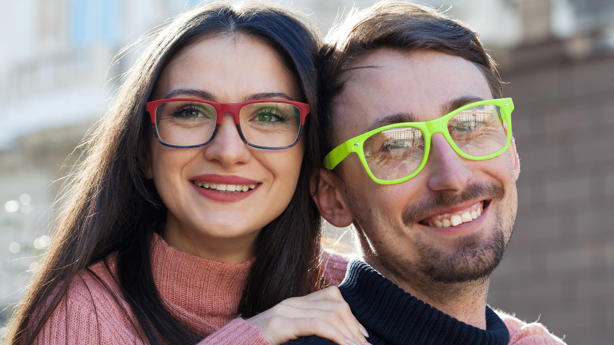 lunettes sans rayures