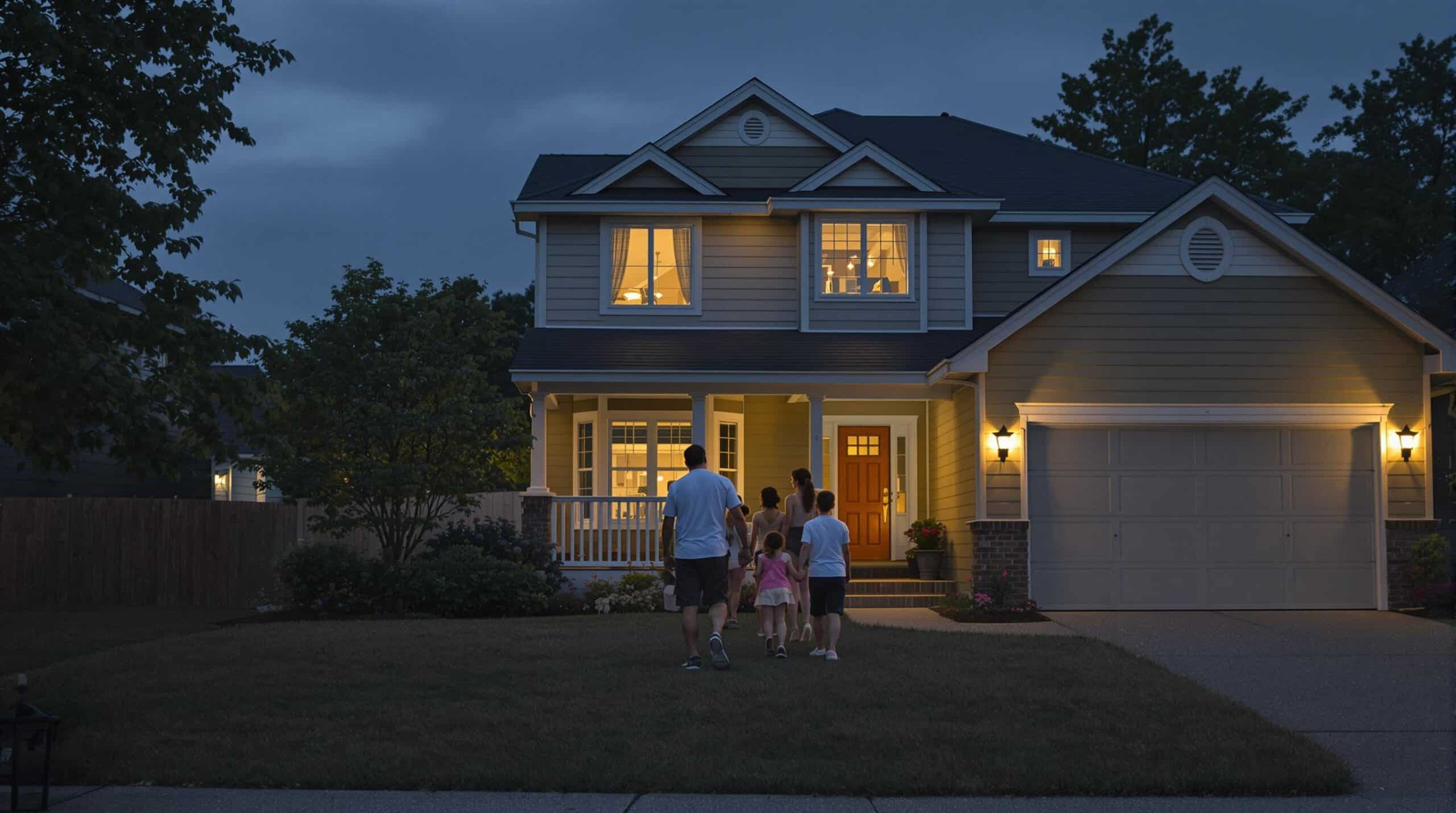 Un réflexe lumineux protège votre maison des cambriolages pendant l’été