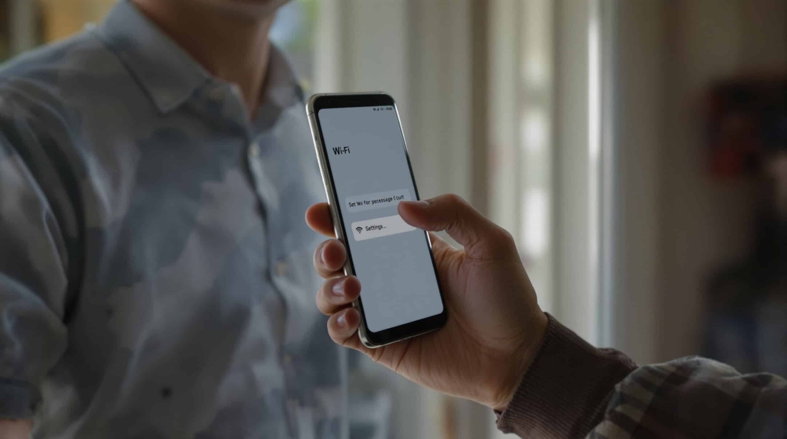 Sortir avec le Wi-Fi allumé