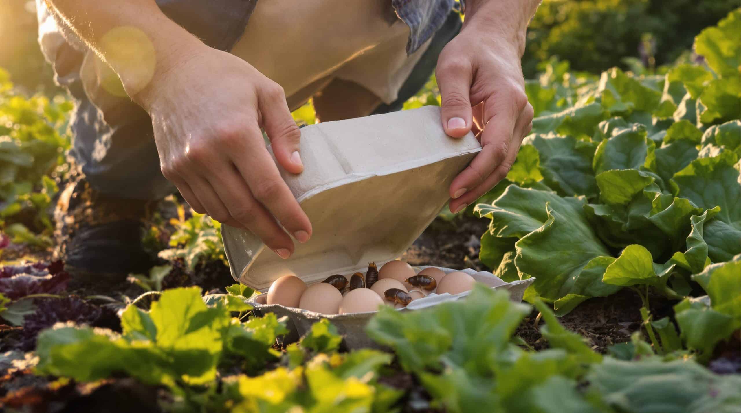 La boîte d’œufs qui révolutionne la chasse aux limaces au potager