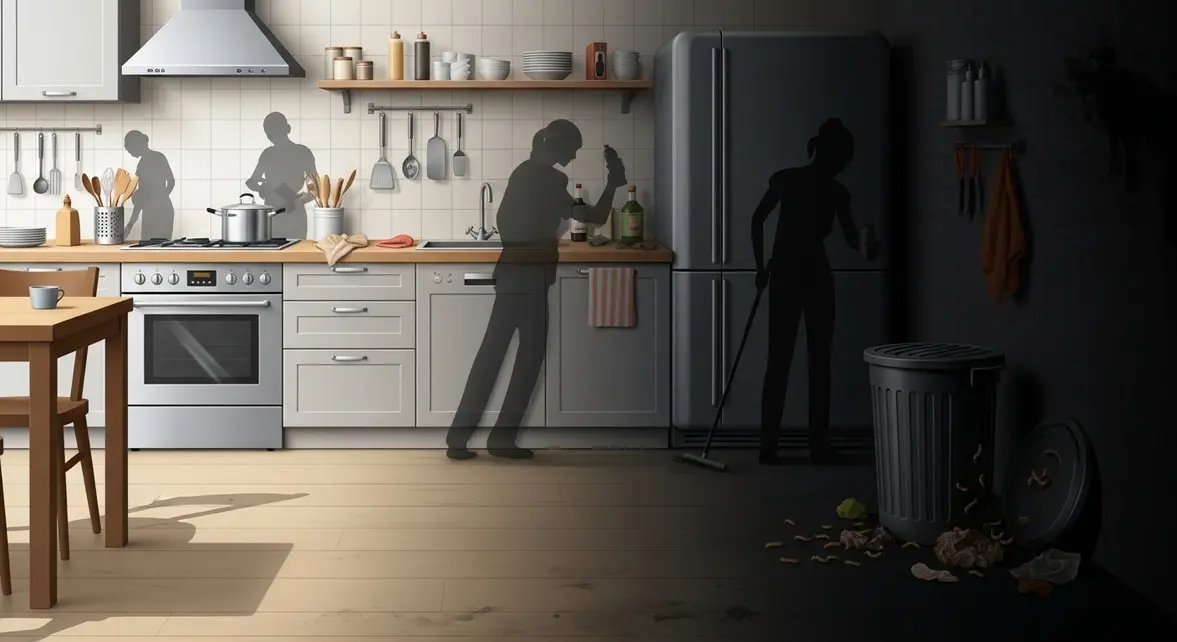 cuisine propre sans asticots