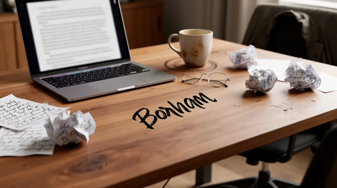 bureau moderne autoedition manuscrit cafe