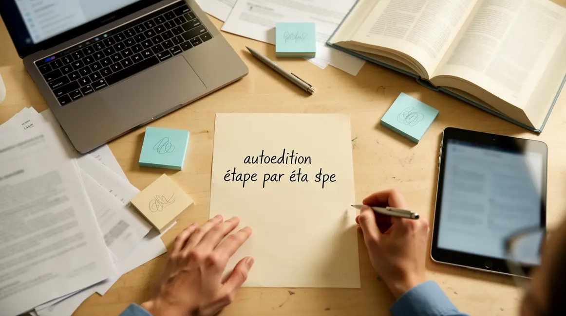 bureau d'autoedition workflow etape