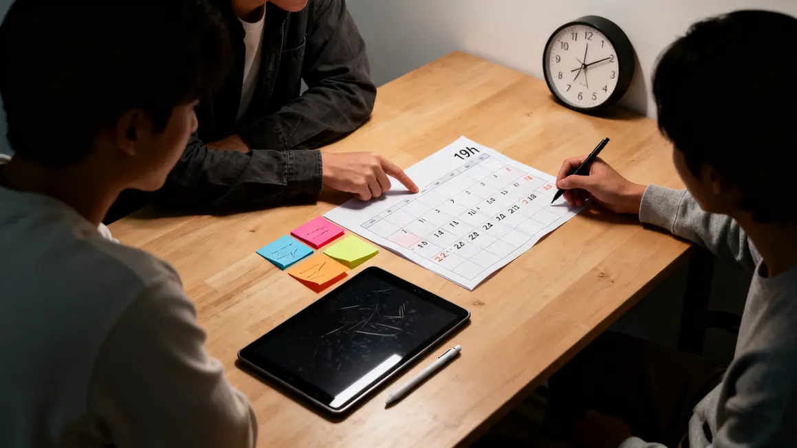 planification strategie BookTok calendrier travail