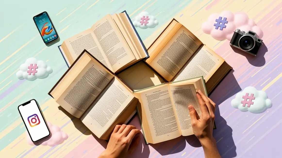 Cercle de livres BookTok et icônes TikTok