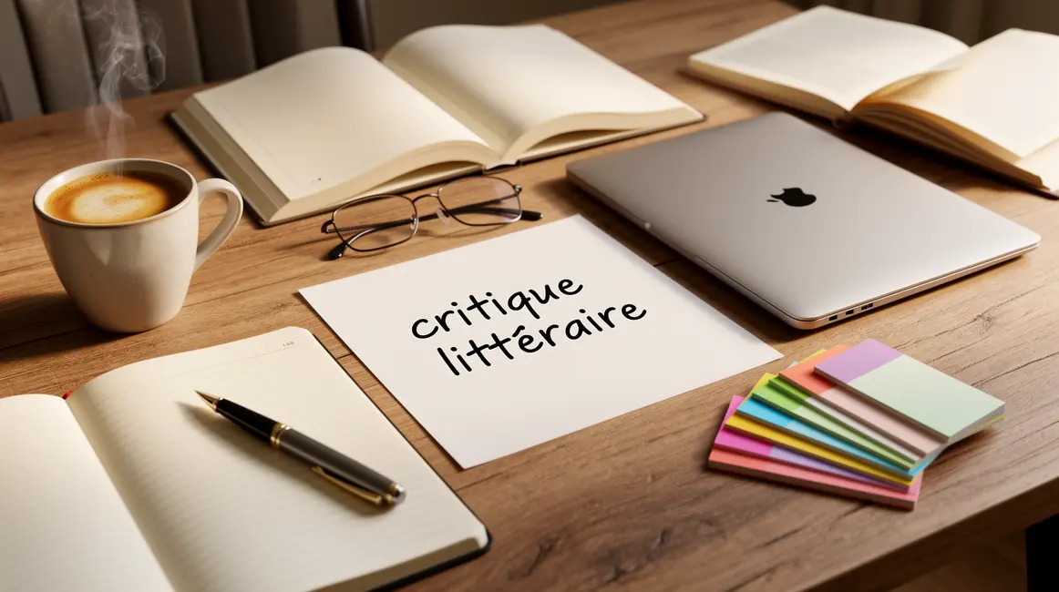 bureau critique litteraire carnet et livres