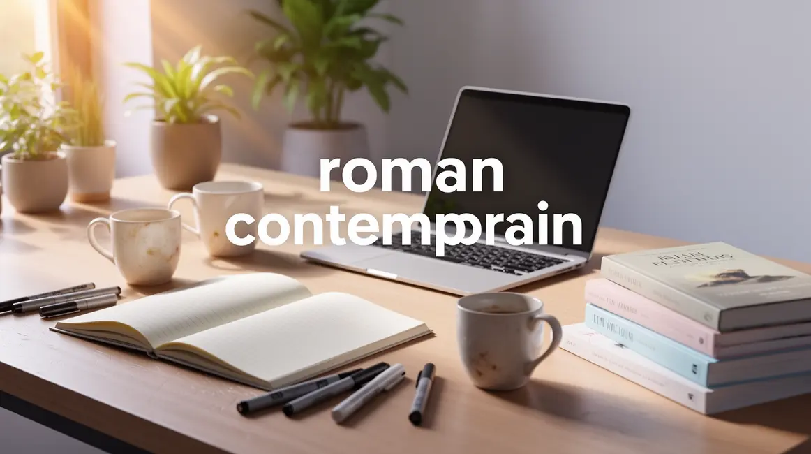 photo bureau moderne roman contemporain