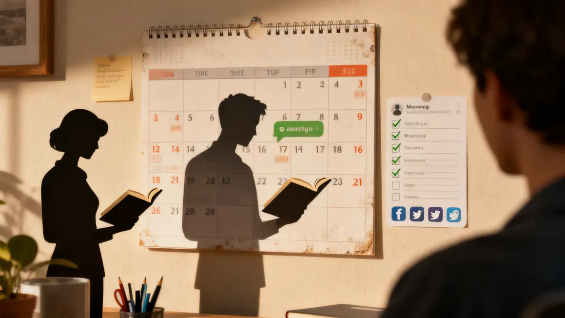 Planification promotion livre calendrier mural