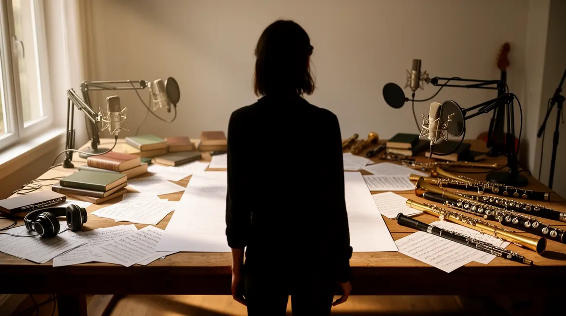 table partitions livres audio instruments choix musique création