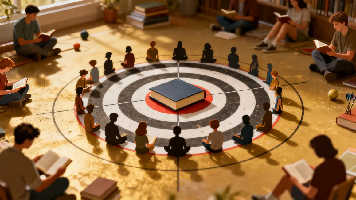 Carte cible promotion livre lecteurs