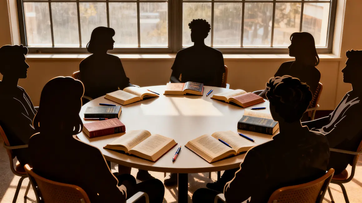 groupe club de lecture chaises livres ambiance conviviale