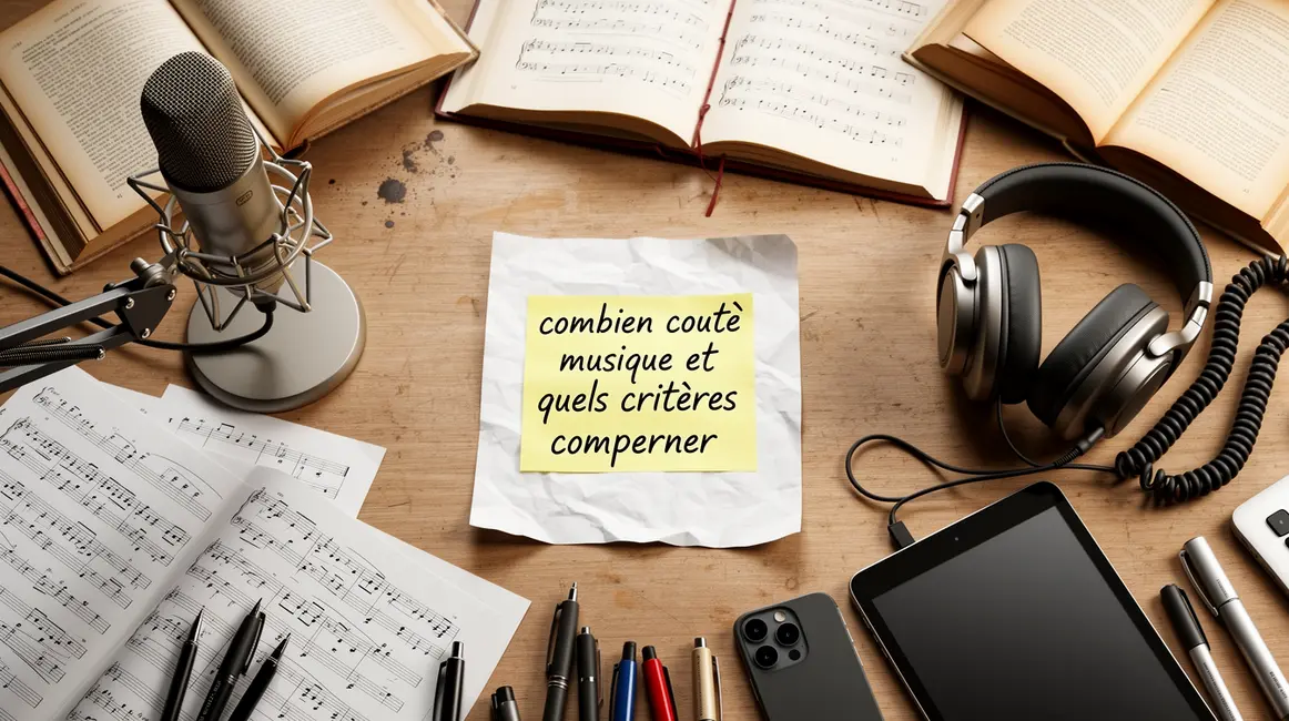 Pupitre editeur avec livres et materiel audio combien coute musique