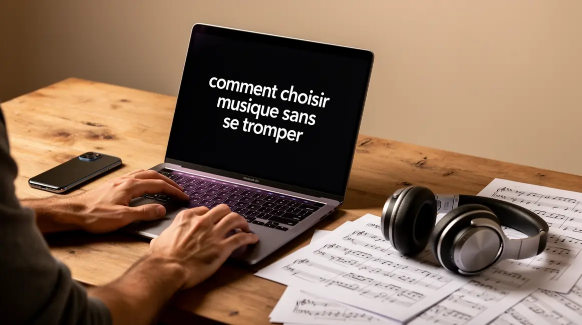 bureau moderne musique choix projet