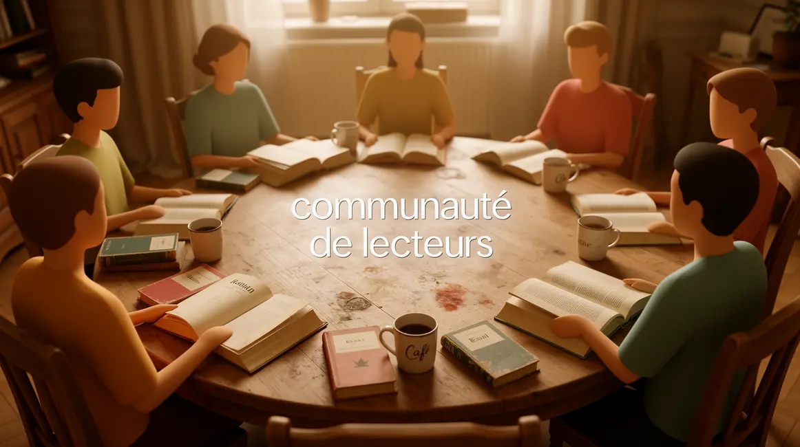 cercle lecteurs livres ambiance chaleureuse