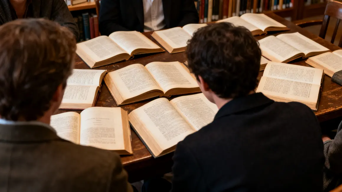 communaute de lecteurs groupe autour d'une table