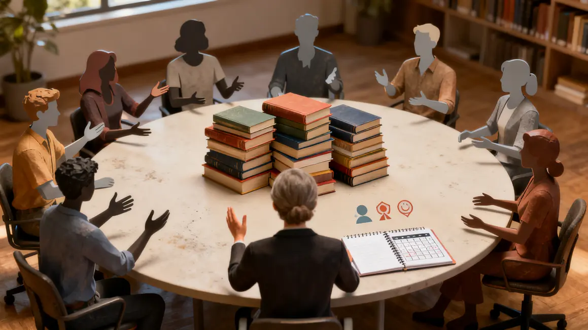 communaute de lecteurs club lecture table ronde animateur