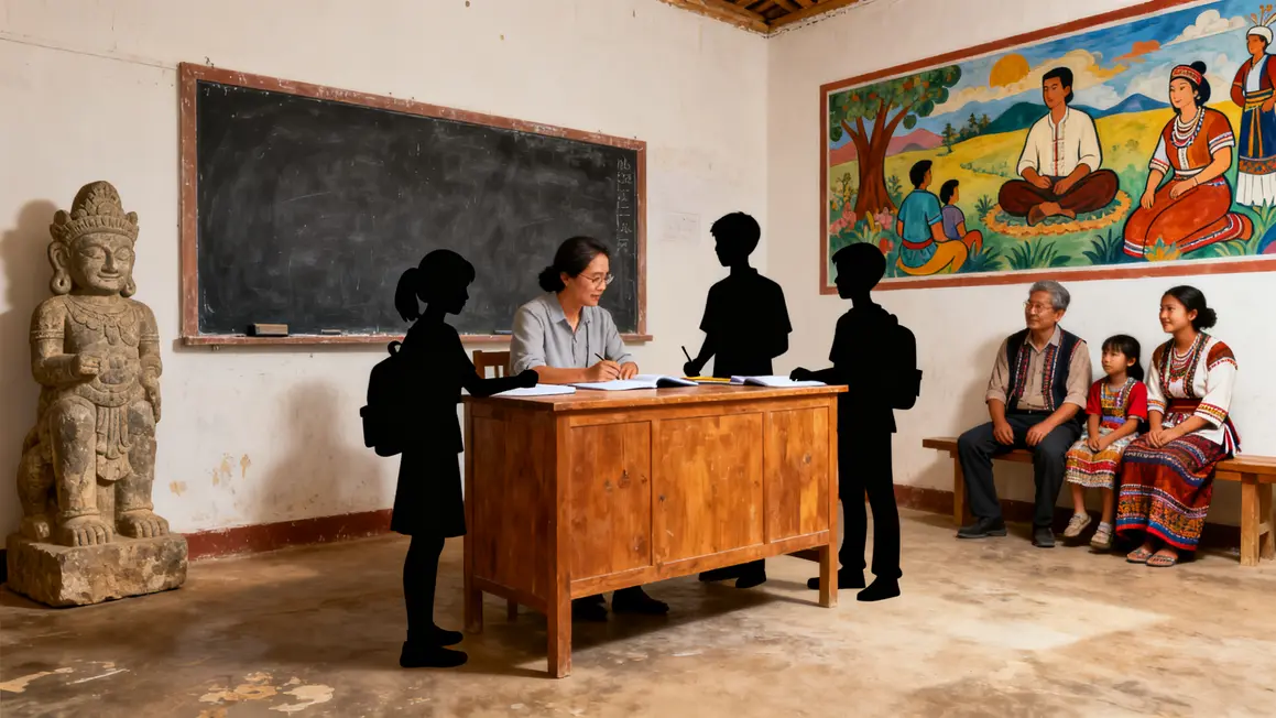 SEO illustration culture transmission diversité salle classe