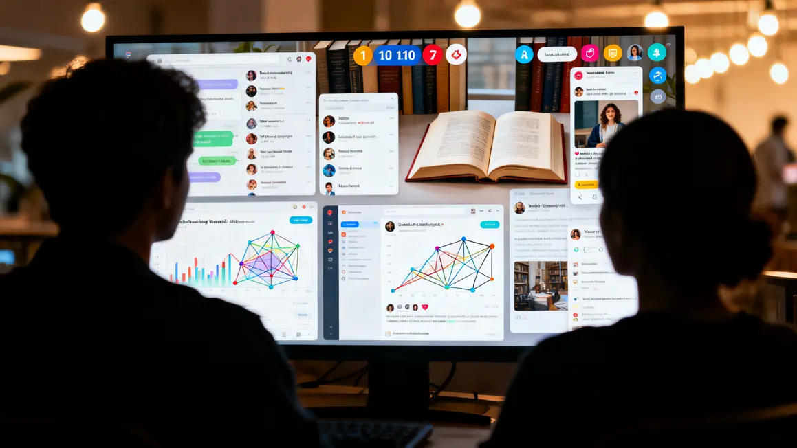 comprendre promotion livre 2026, visuel réseaux sociaux dynamique