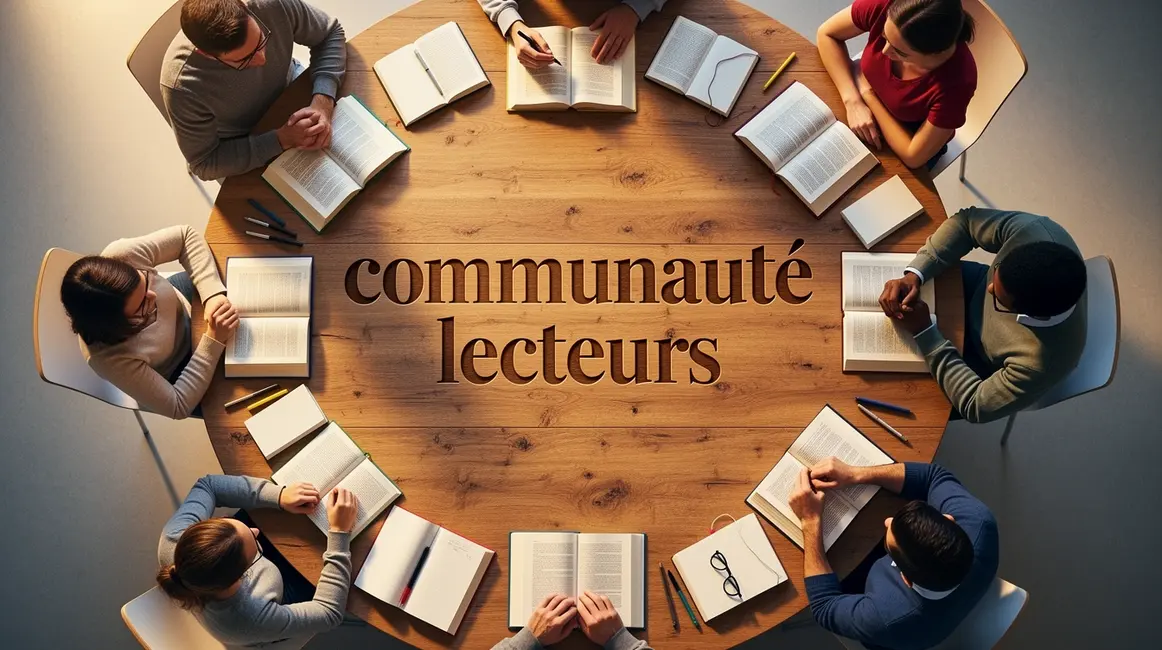 table ronde chaleureuse communauté lecteurs