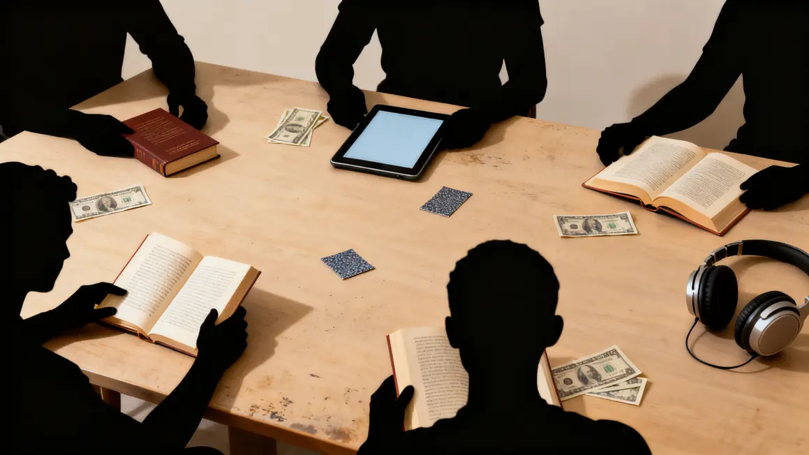 club lecture budget formats silhouettes autour table