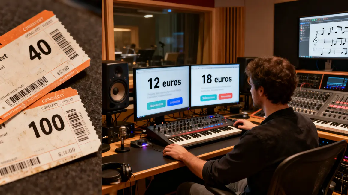 billets concert abonnements musique streaming studio intelligence artificielle