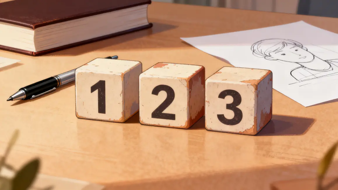 critique litteraire trois cubes piliers bureau