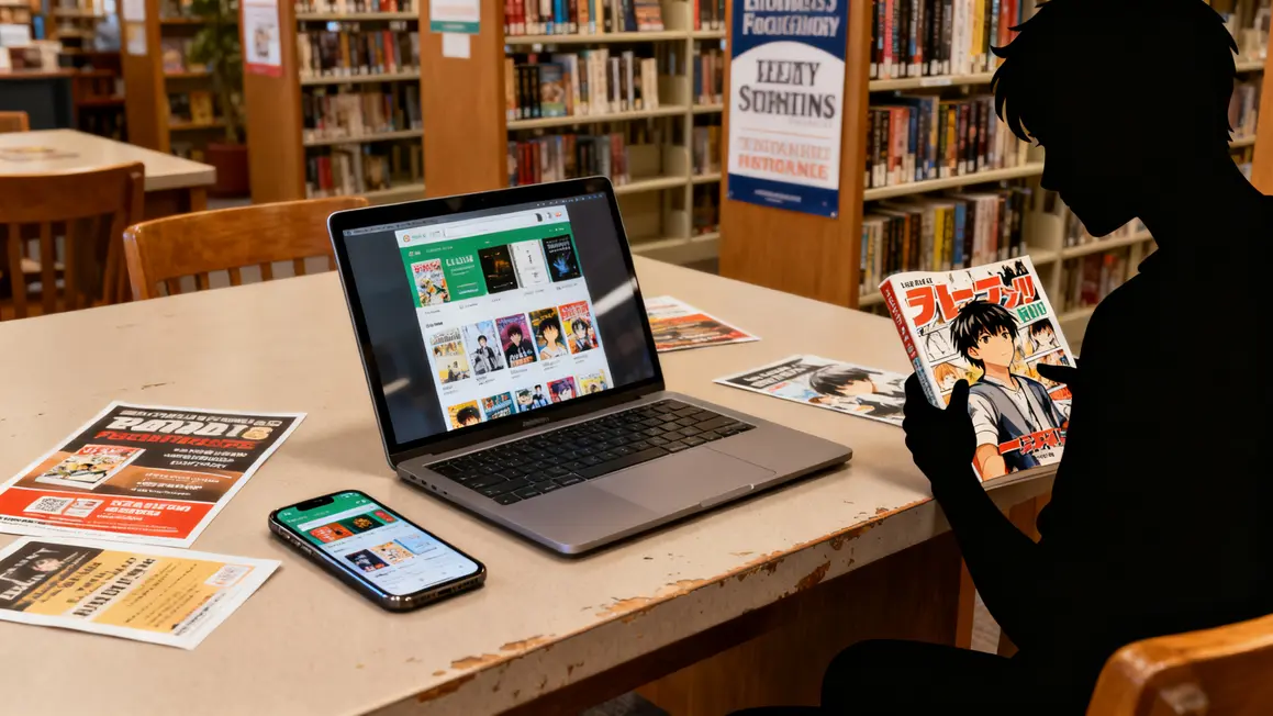 ordinateur smartphone manga independant plateforme diffusion
