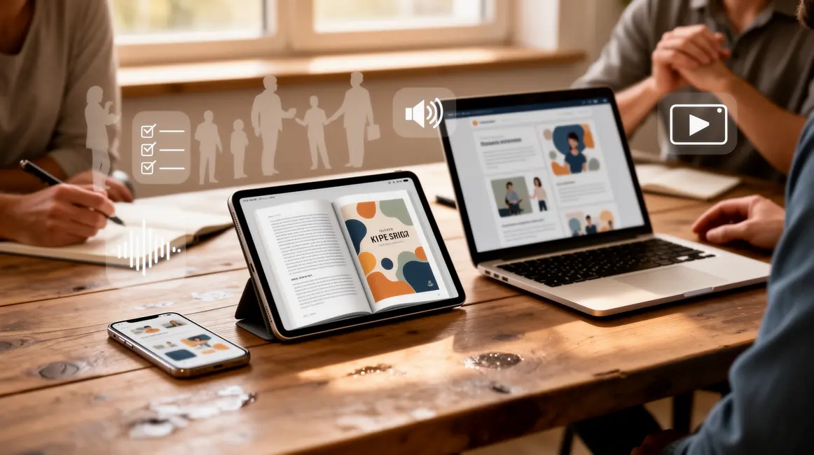 Appareils et couverture d'ebook en 2026
