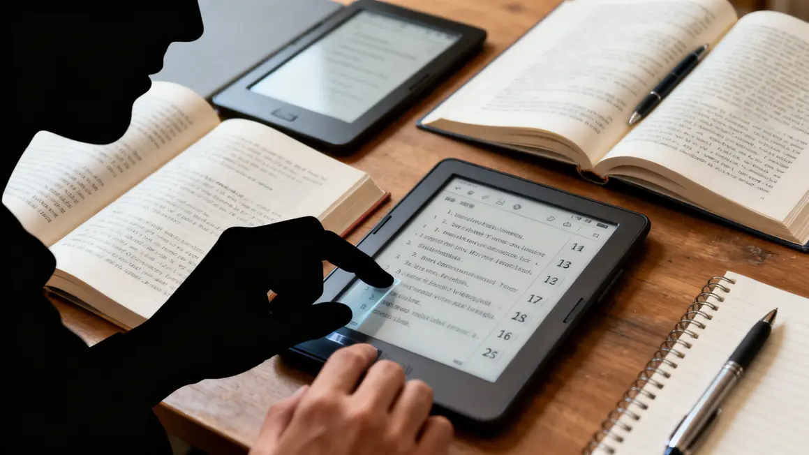 Liseuses navigation chapitres ebook valeur