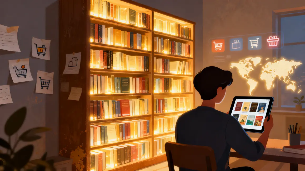 etagere livres autoedition 2026 tablette numerique