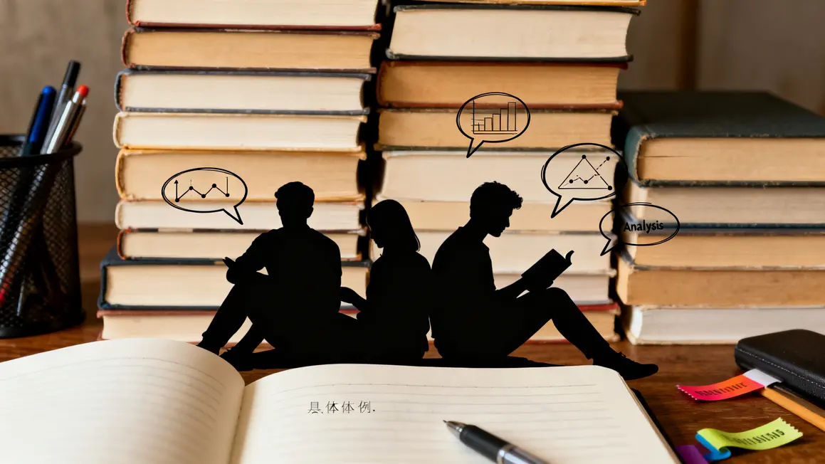 silhouettes analysant livres schemata critique litteraire