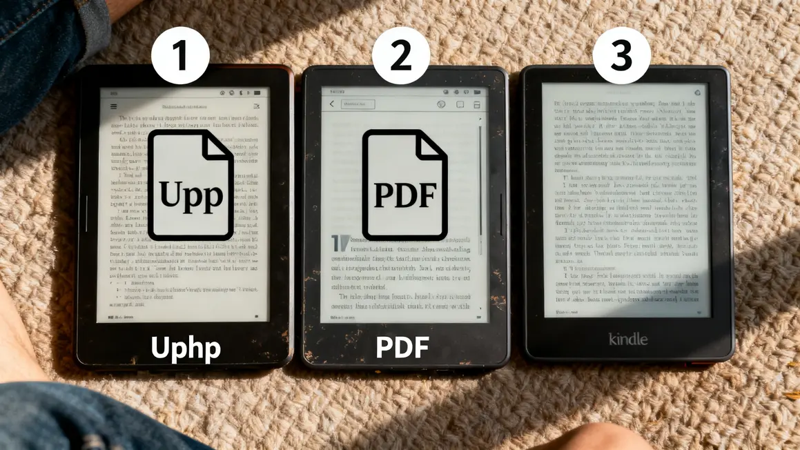 différents formats ebook epub pdf kindle