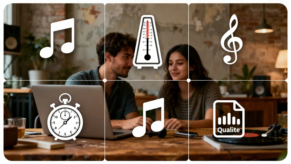 criteres techniques pour choisir musique
