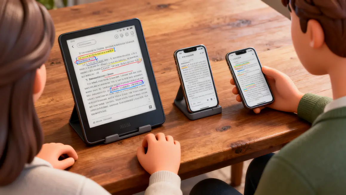 lecture numerique sur tablette liseuse smartphone