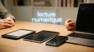 lecture numerique table avec appareils