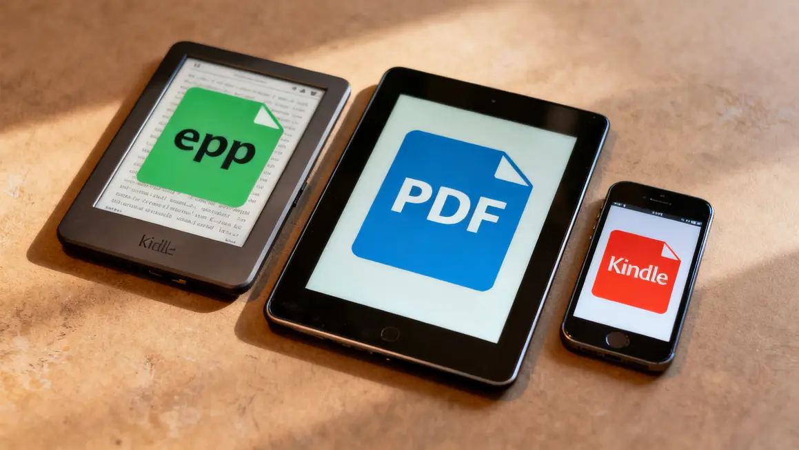 lecture numerique formats epub pdf kindle