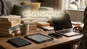 lecture numerique supports pile livres
