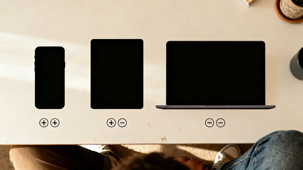 comparatif smartphone tablette liseuse ordi lecture numerique