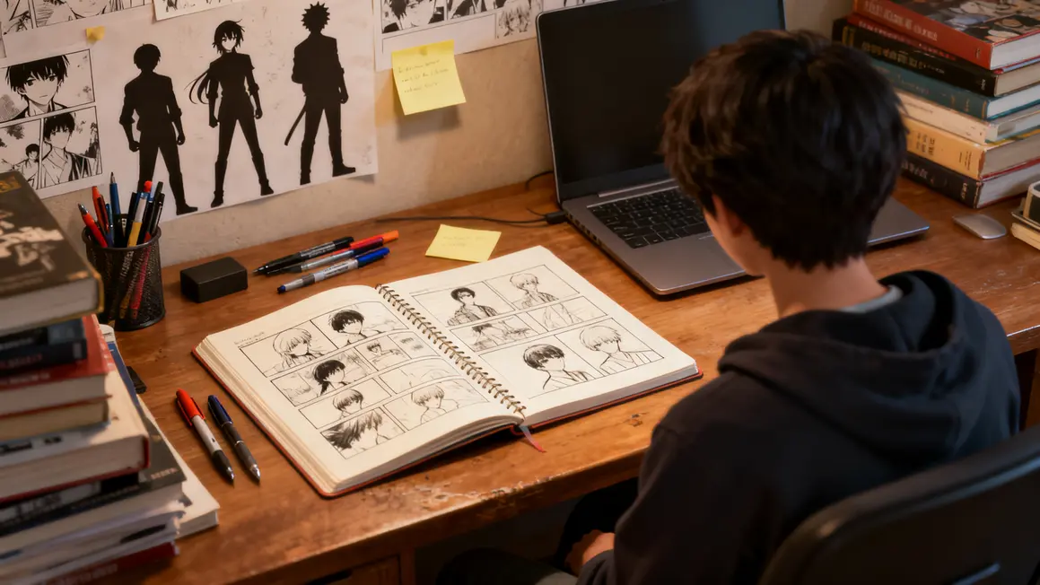 atelier manga independant bureau storyboard organisation