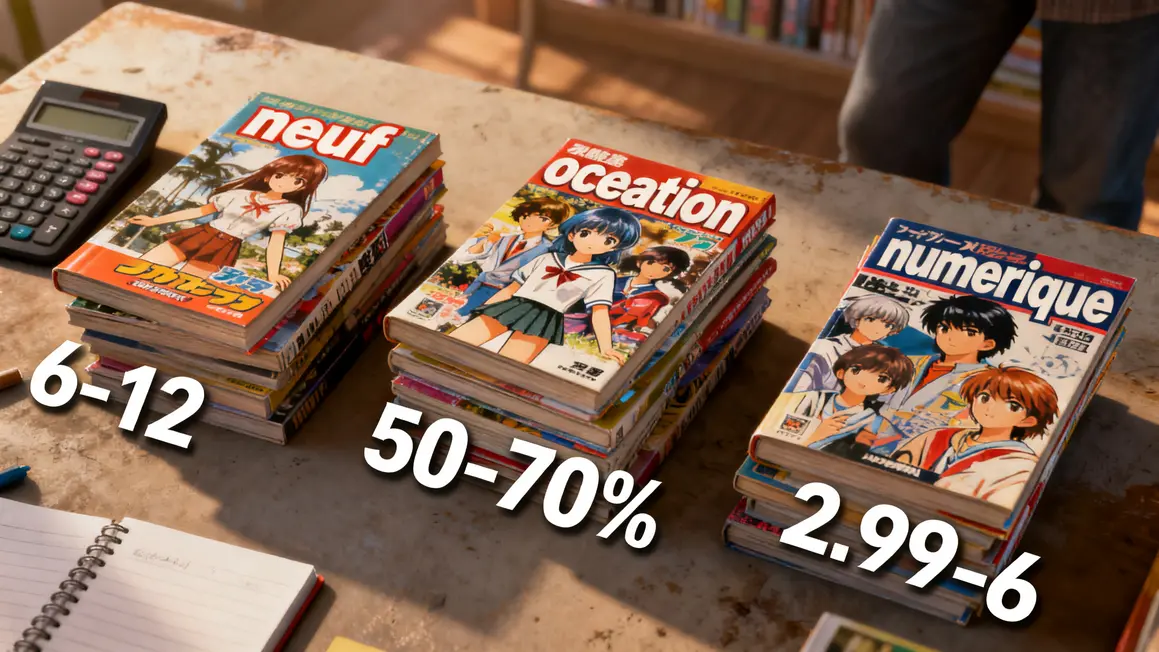 Budget manga indépendant neuf, occasion, numérique