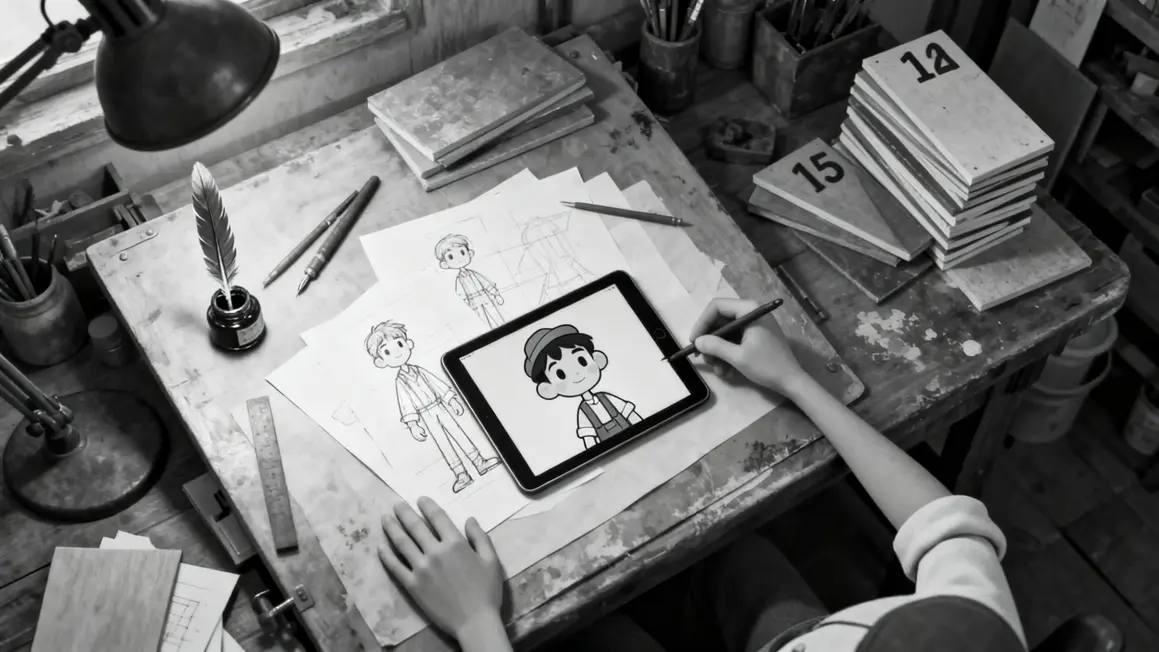 atelier artiste manga independant creation