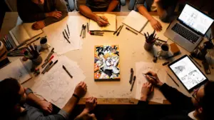 illustration bureau manga independant vue haute creatives