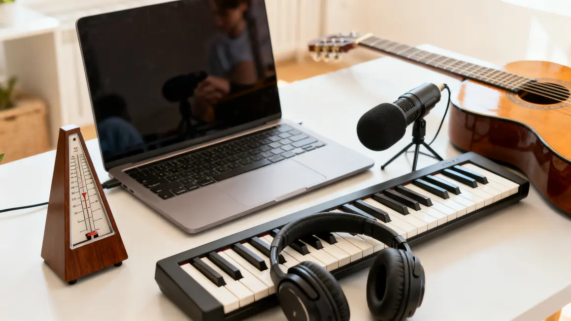 materiel debutant home studio musique optimisé