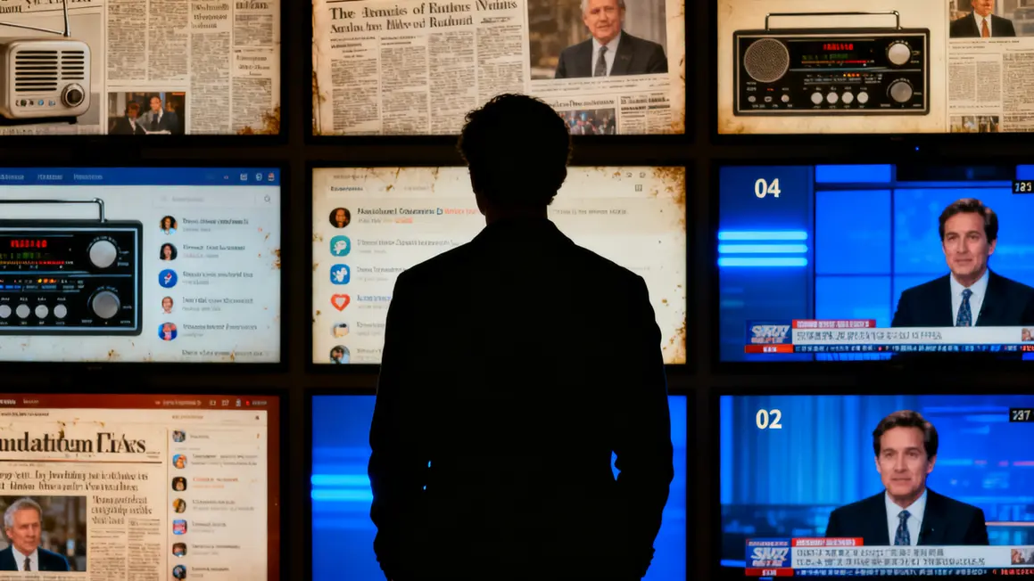 medias societe mur ecrans journaux radio