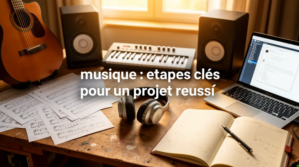 table musique projet illustration